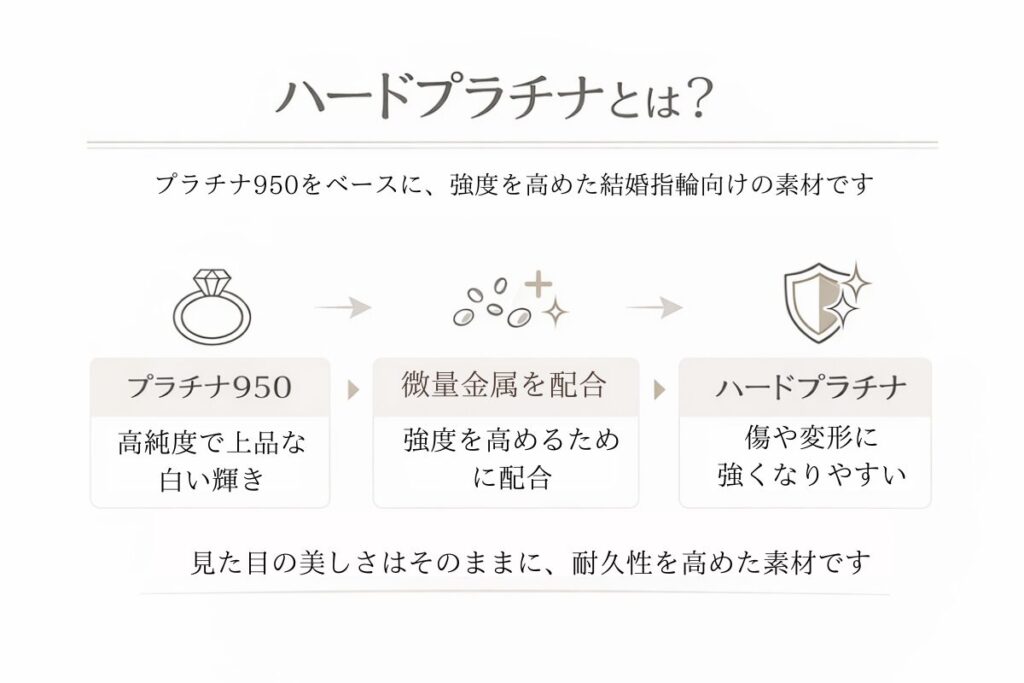 ハードプラチナとは何かをわかりやすく解説した図解